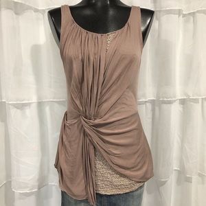 Anthropologie Gracien Crochet Lace Tank Like New